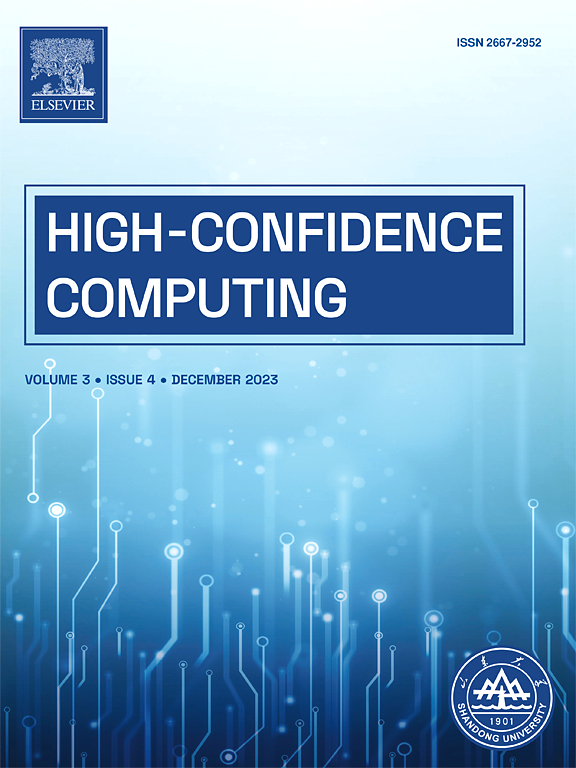 Go to journal home page - High-Confidence Computing